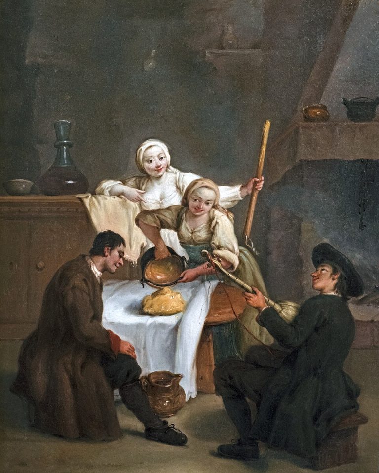 Ca'_Rezzonico_-_La_Polenta_-_Pietro_Longhi