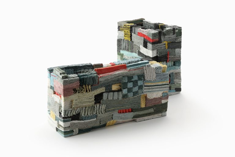 Jongjin Park-Artistic Stratum_Patch_GWRB,26x18x32cm