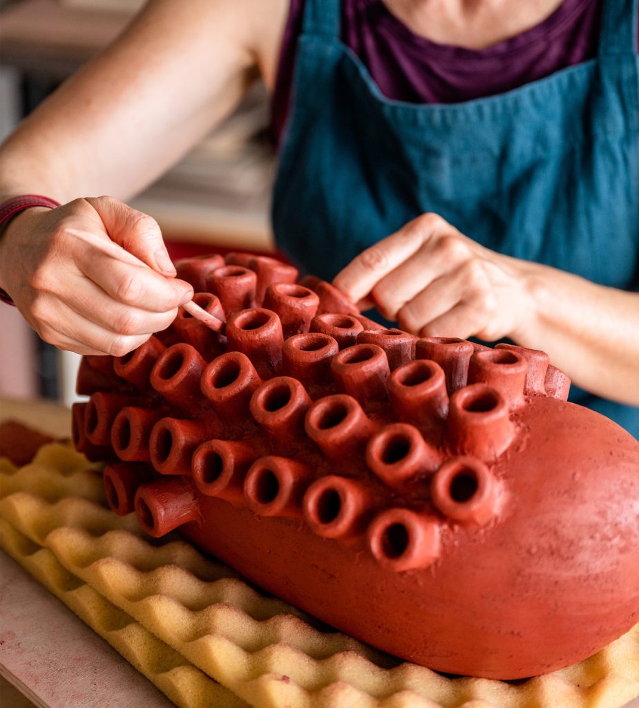 Julie Bergeron - ceramique - atelier_JBergeron01©Alain_Delorme