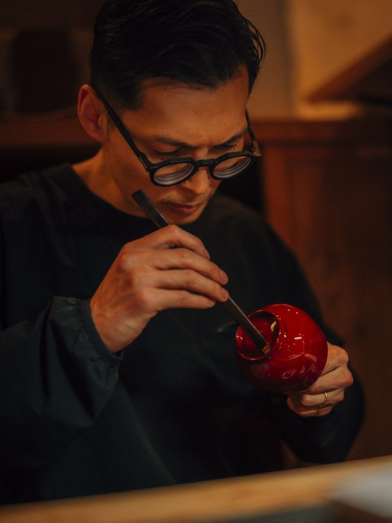 Kentaro Moroishi-laque Wajima-