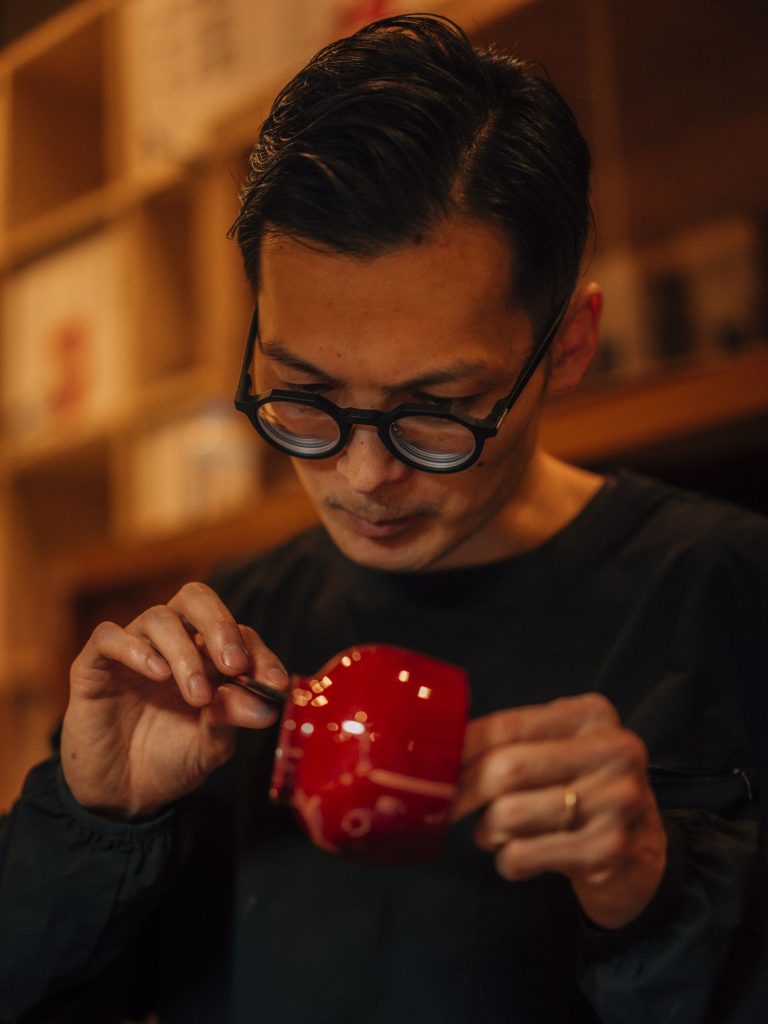 Kentaro Moroishi-laque Wajima-