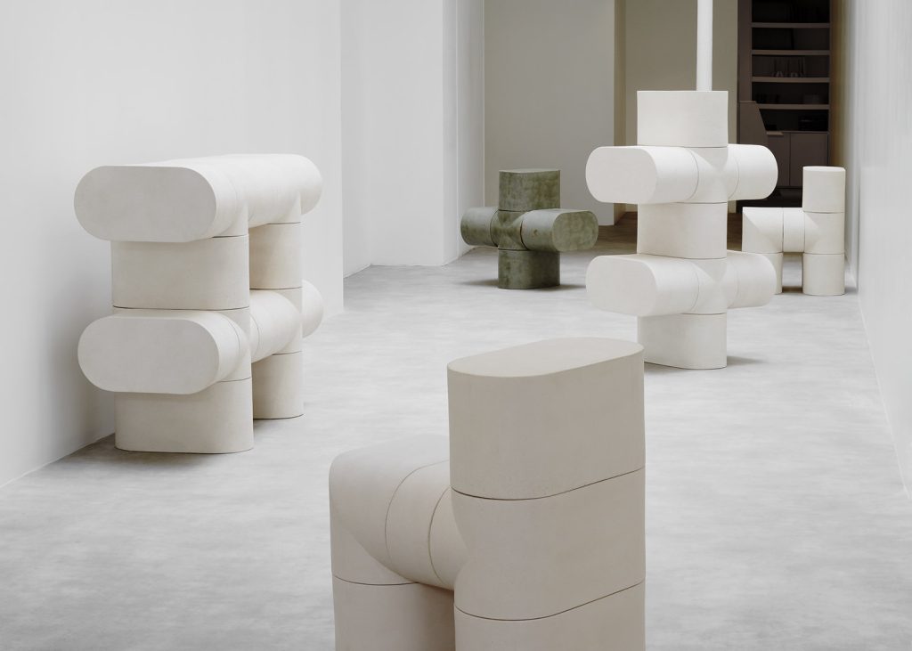 Rino Claessens - mobilier en céramique