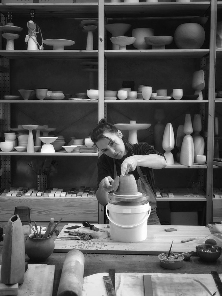 Sophie Vaidie-céramique travail en cours