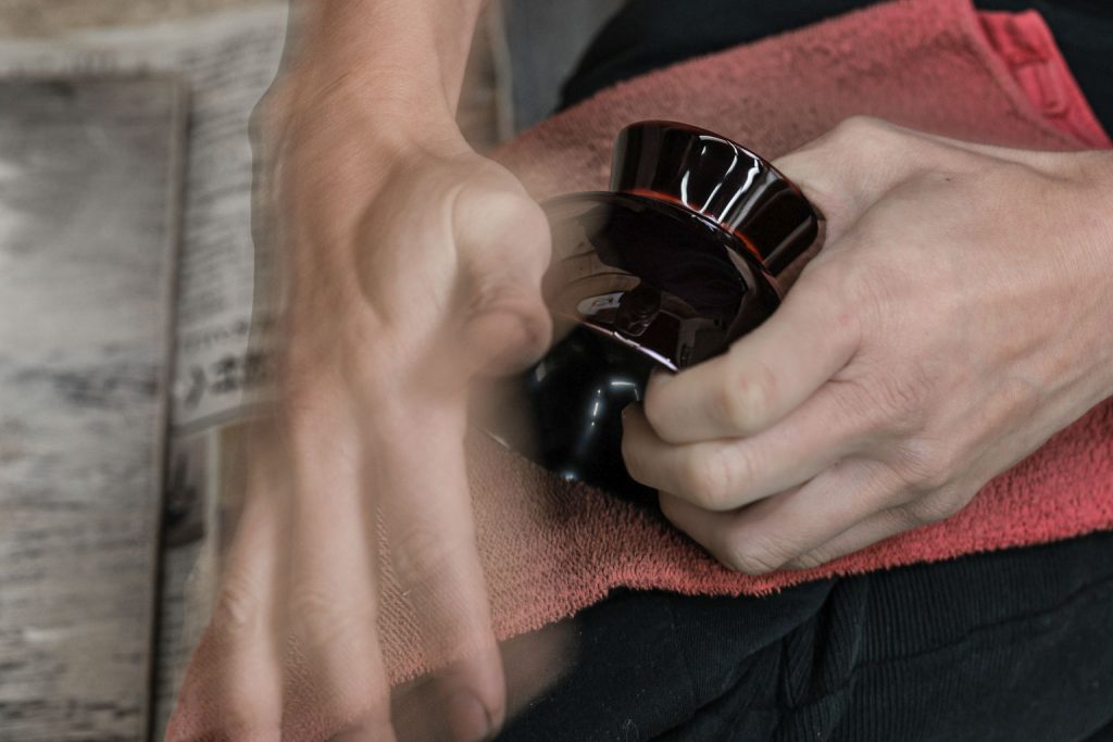 Ryuuji Kitamura-polissage laque