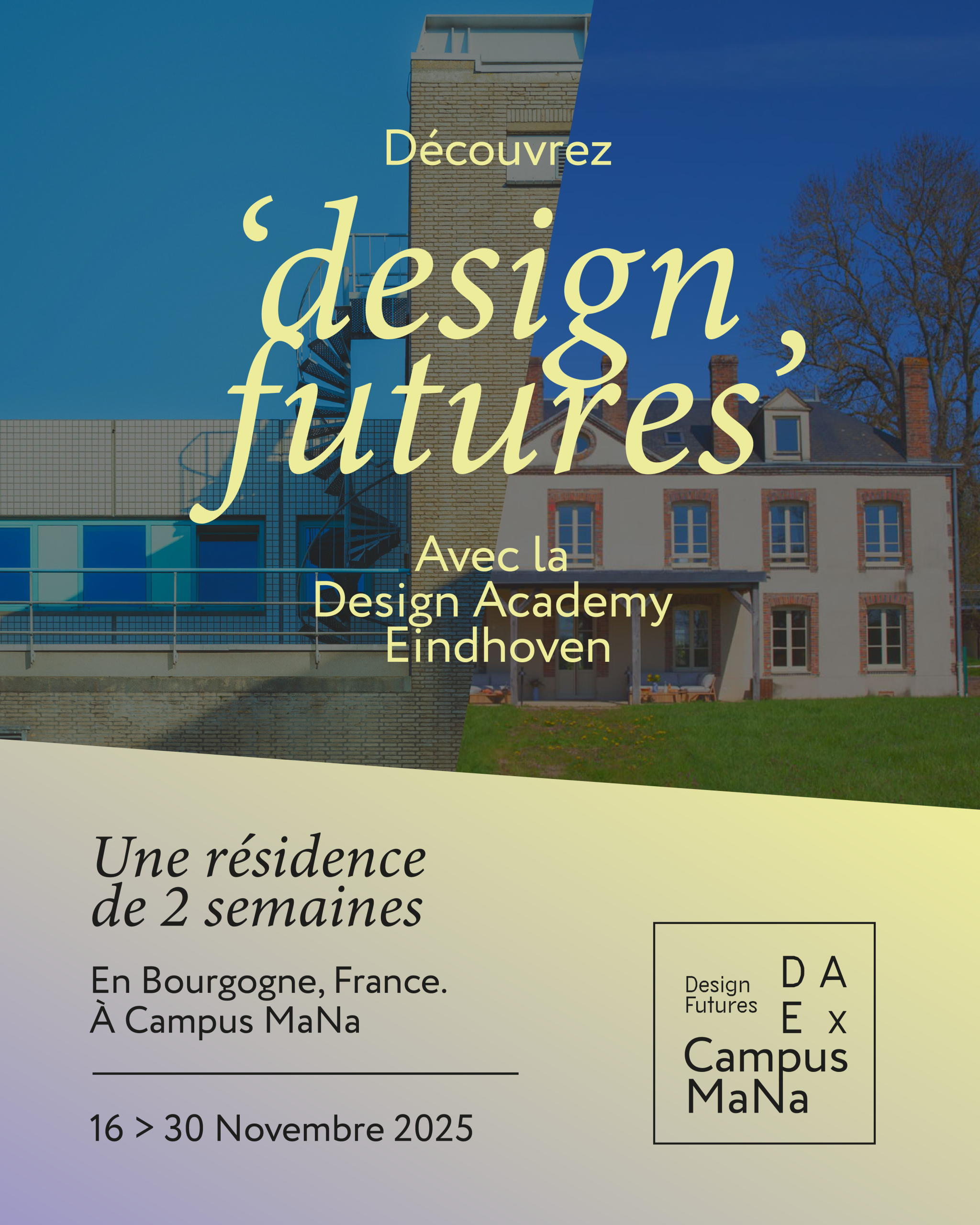 Design futures: essentials for future designers – a preparatory course by DAE & Campus Mana